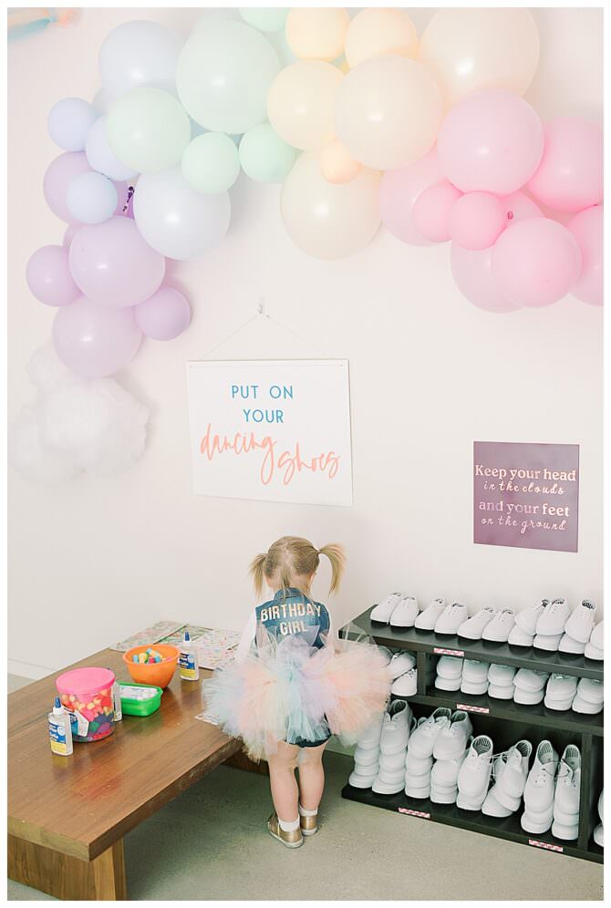 Dance Party Themed Kids Birthday Party