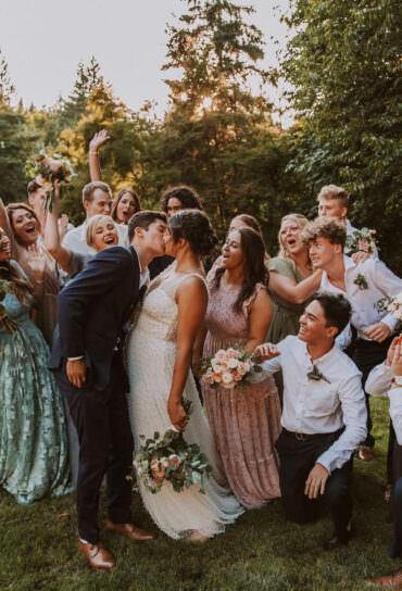 Oregon DIY Backyard Wedding