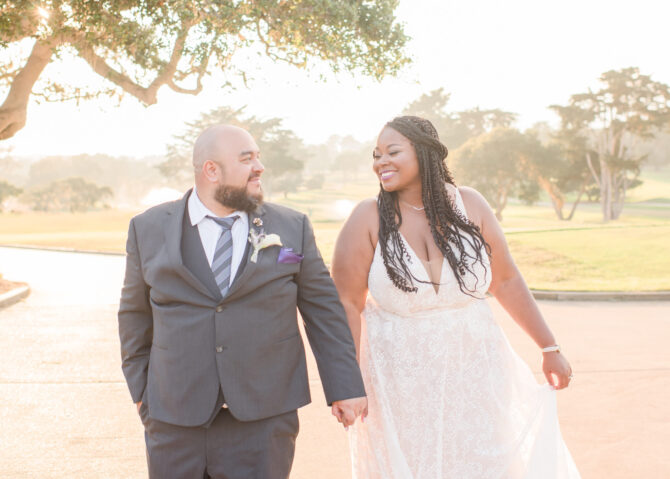 Classic Wedding Monterey Bay Golf Club Bayonet and Blackhouse