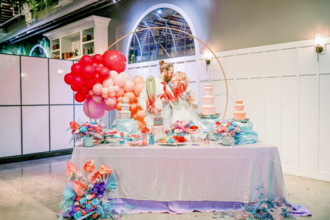 Lisa Frank Inspired Wedding San Diego