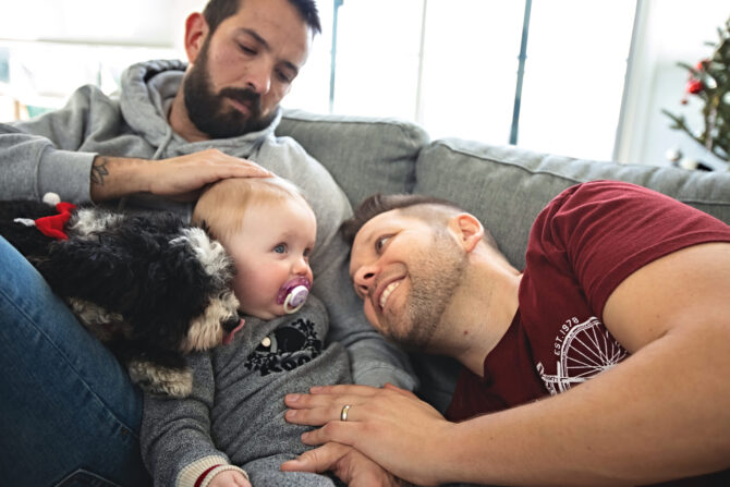 Gay Dads Family Session