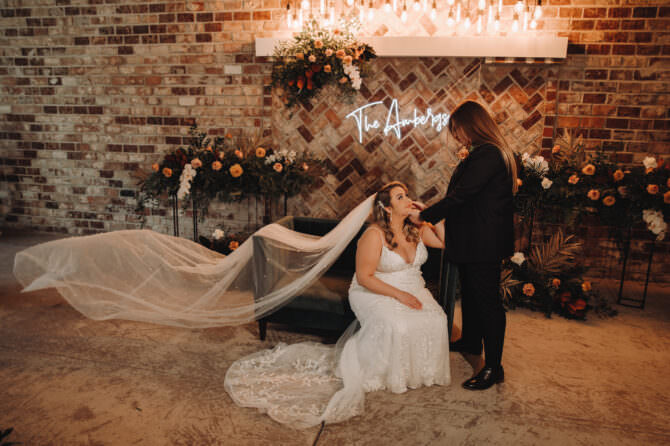 Illinois LGBTQ Wedding Loveland Estates