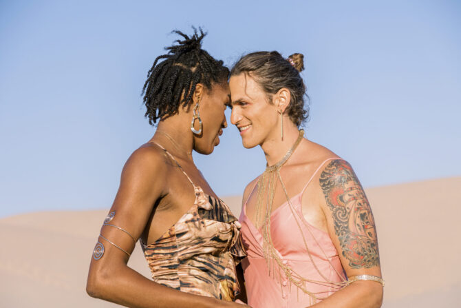 Non Binary LGBTQ Couple Photography Renoda Campbell Photography