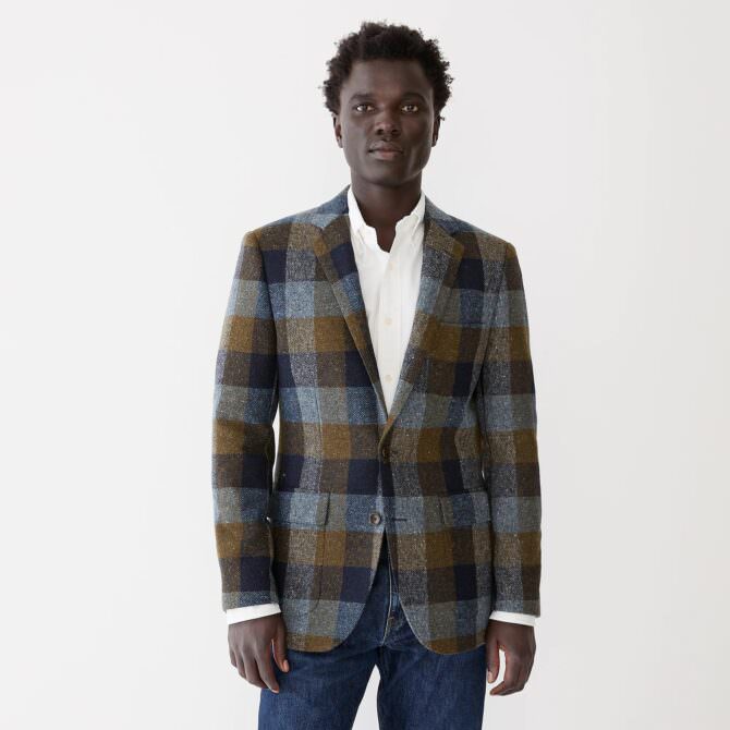 Tweed jacket cheap wedding guest