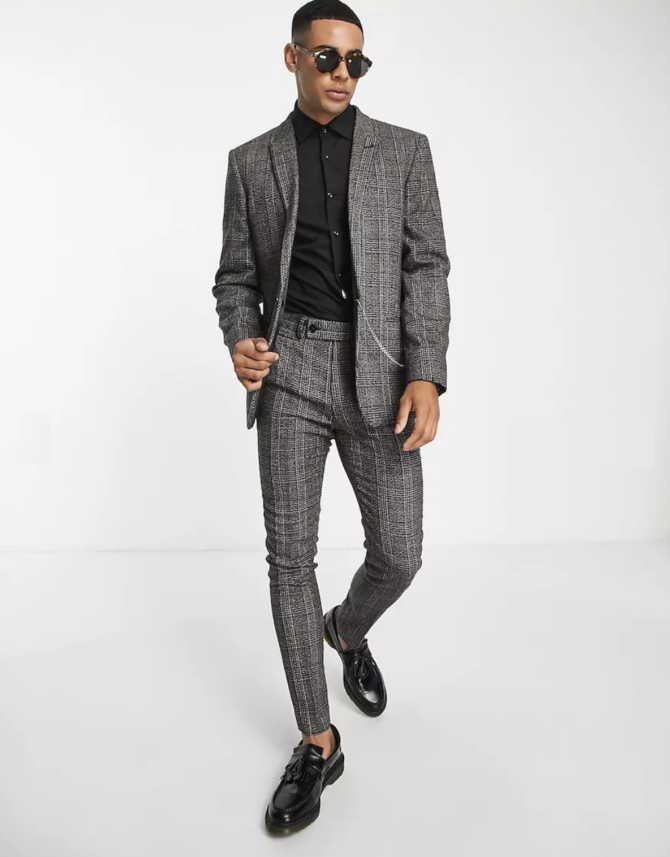 Tweed Blazers And Suits Perfect For Fall Wedding Guests