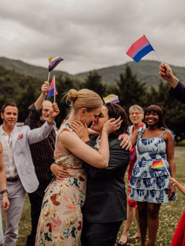 Queer Italian DIY Wedding in Tennessee