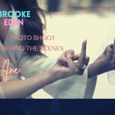 Behind the Scenes Brooke Eden Photo Shoot