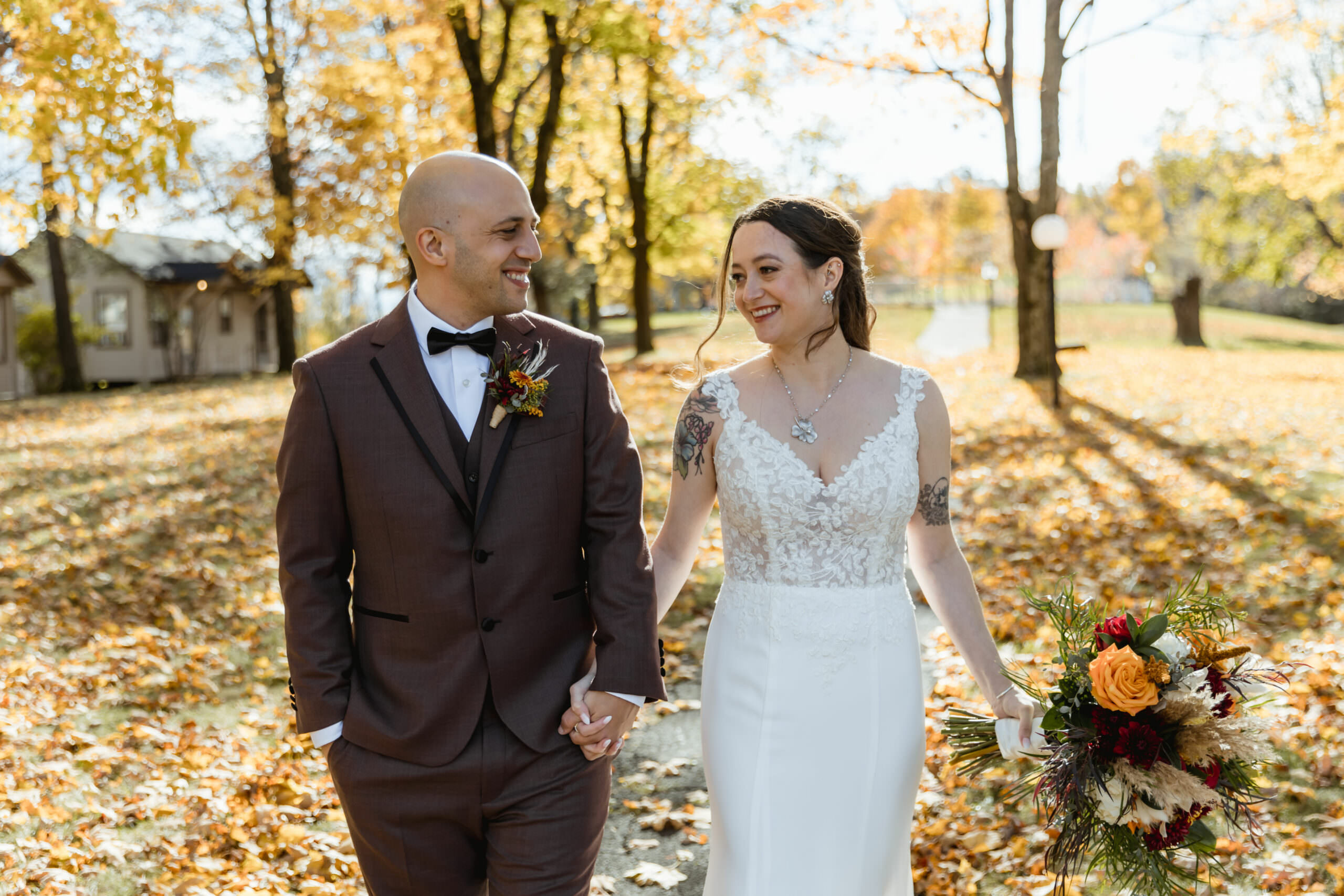 Halloween Wedding with Chic Details
