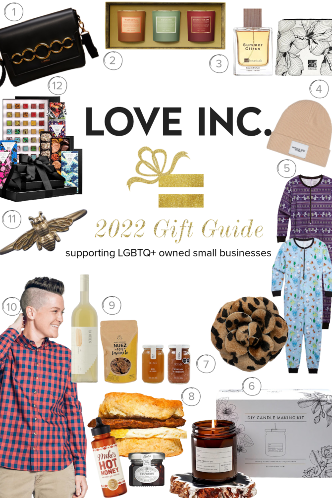 LGBTQ-Owned Small Business Holiday Gift Guide - Love Inc. Mag