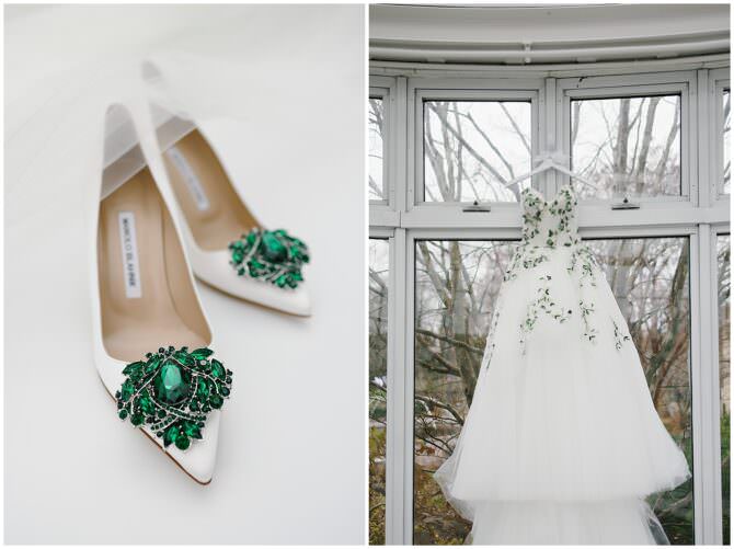 The Bride's Garden-Inspired Monique Lhuillier Dress Is Perfect For