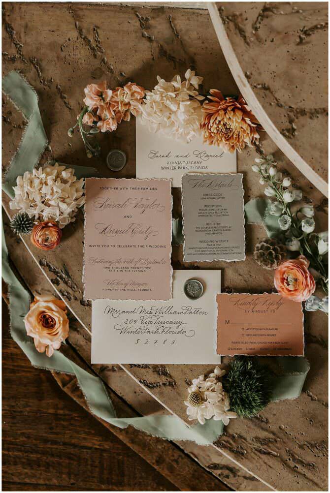 Muted Rainbow Wedding Inspiration