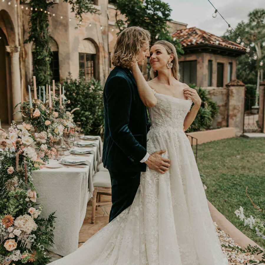 Muted Rainbow Wedding Inspiration