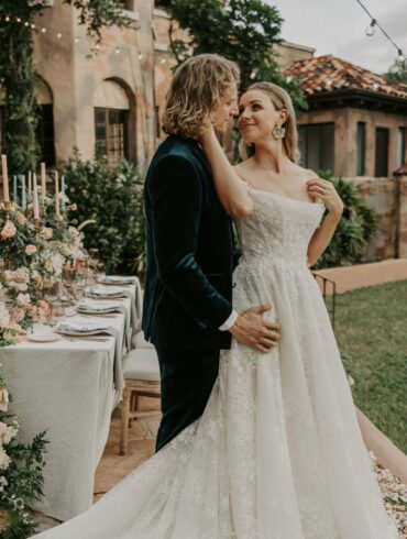 Muted Rainbow Wedding Inspiration