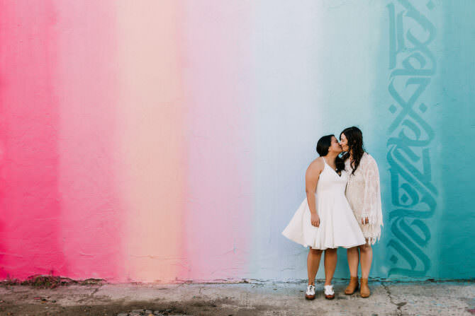 North Park San Diego Lesbian Engagement Session