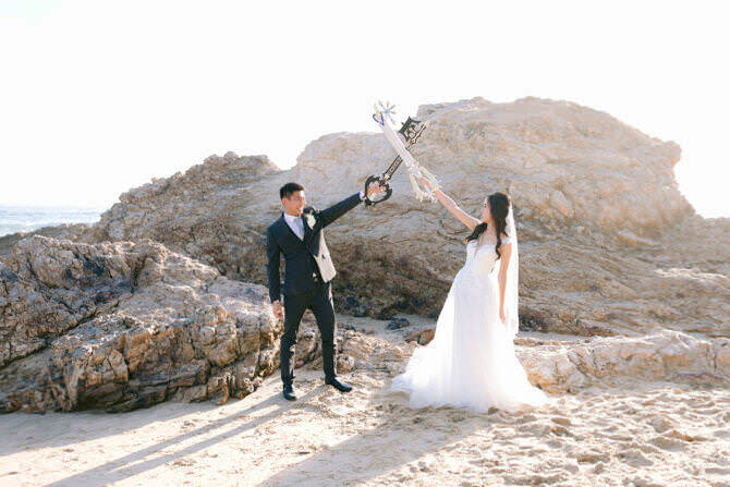 Disney Kingdom Hearts Themed Wedding