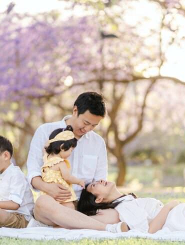 Jacaranda Florals Family Session