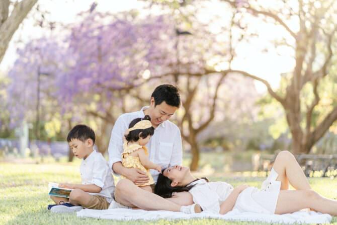 Jacaranda Florals Family Session
