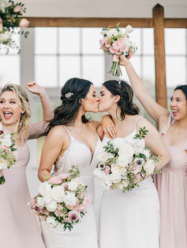 Lesbian Dallas Wedding Davis Grey Farms