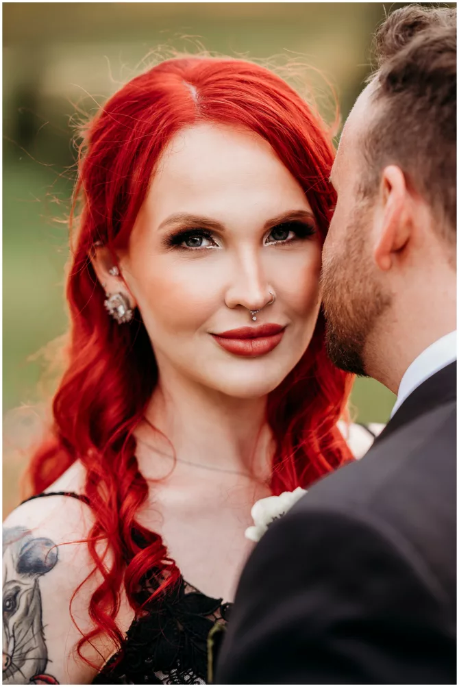 Black Wedding Dress Moody Fall Wedding in Virginia - Love Inc. Mag Black Wedding Dress Moody Fall Wedding in Virginia