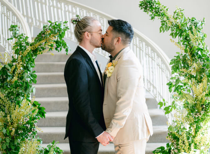 Mediterranean Inspired LGBTQ Wedding Shoot in Minneapolis
