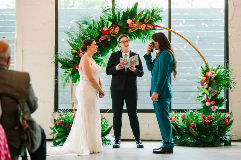 Lesbian Wedding Photographer Atlanta