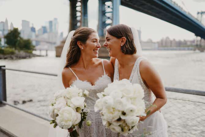 Waterfront Jewish Wedding in Brooklyn