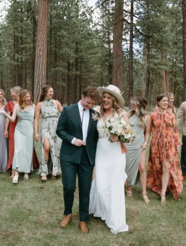 Boho Lesbian Wedding in Oregon