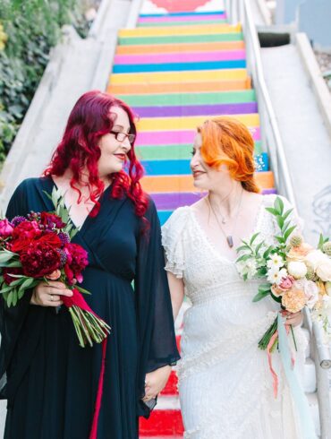 Intimate Los Angeles Trans Wedding