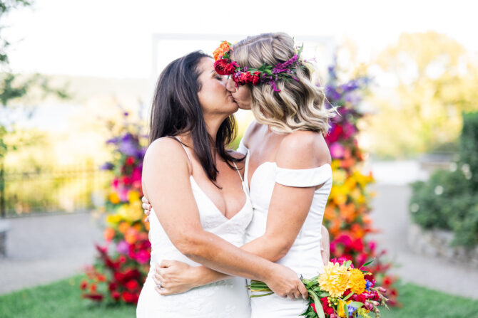 Rainbow Wedding Inspiration That Celebrates PRIDE!