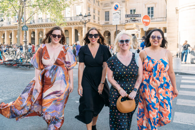 Paris Bachelorette Party Photoshoot