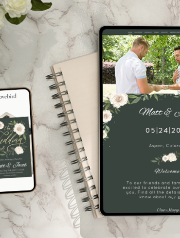 Lovebird Wedding Website