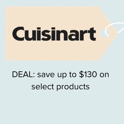 Black Friday Wedding Deals Cuisinart