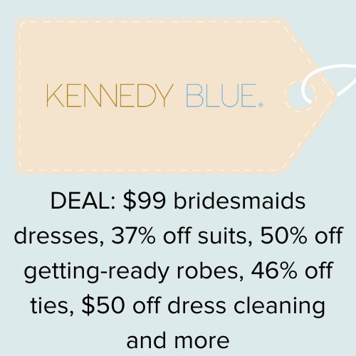 Black Friday Wedding Deals Kennedy Blue