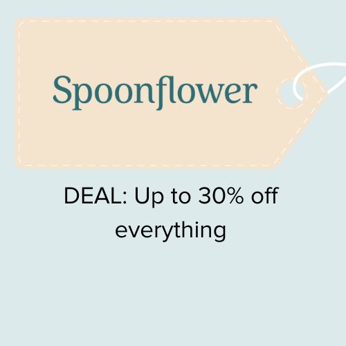Black Friday Wedding Deals Spoonflower