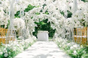 romantic garden wedding venue