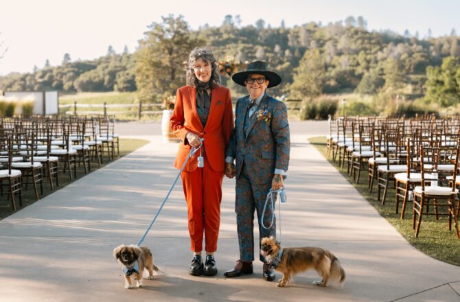LGBTQ Wedding Suiting