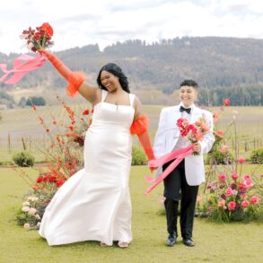 Oregon Wine Country Lesbian Wedding