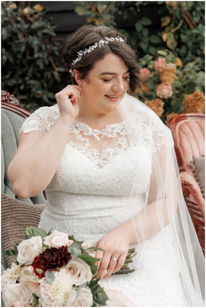 Lesbian Jewish Wedding in the Fall