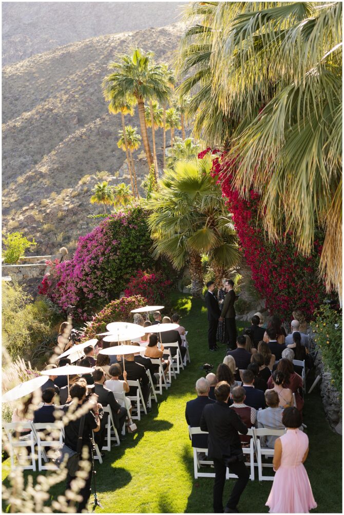 Palm Springs Gay Wedding O'Donnell House