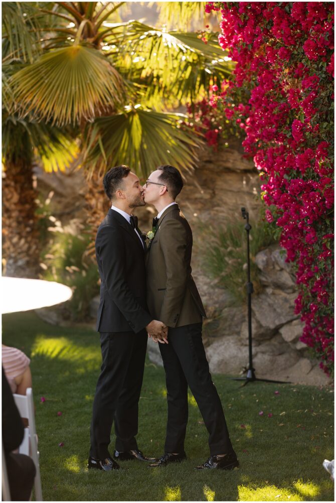 Palm Springs Gay Wedding O'Donnell House
