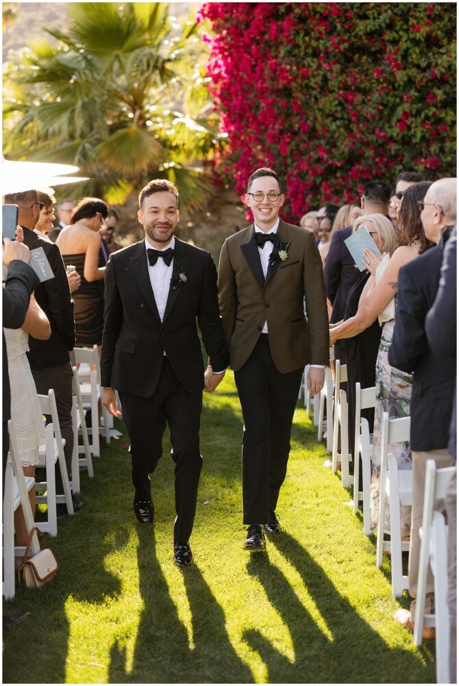 Palm Springs Gay Wedding O'Donnell House