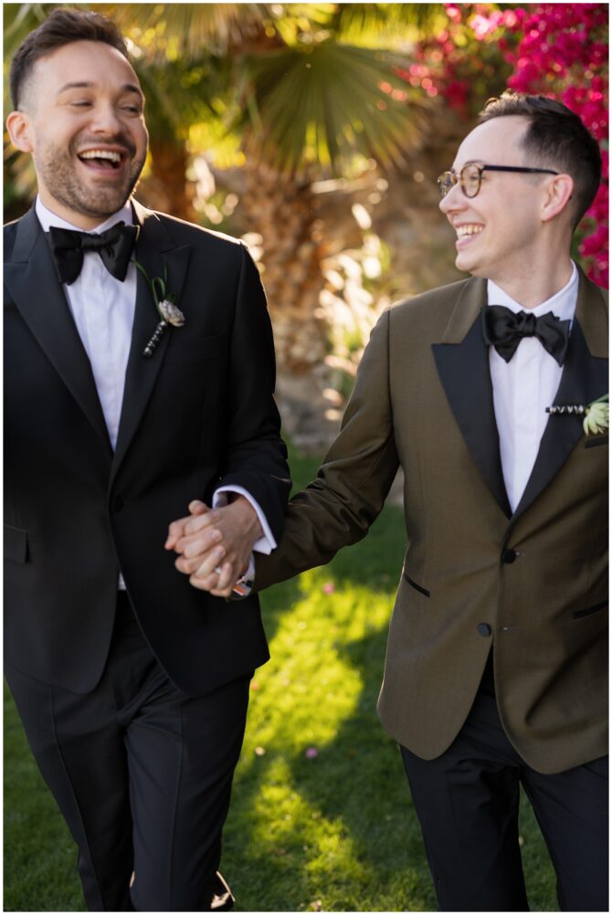 Palm Springs Gay Wedding O'Donnell House
