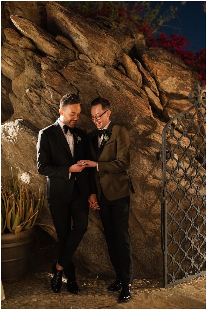 Palm Springs Gay Wedding O'Donnell House