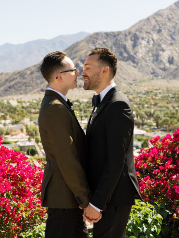 Palm Springs Gay Wedding O'Donnell House