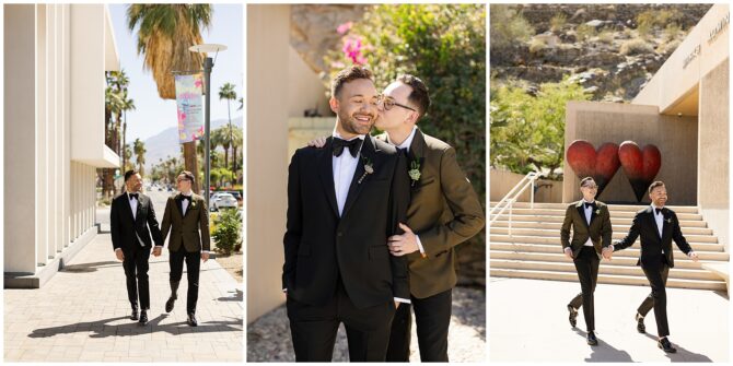 Palm Springs Gay Wedding O'Donnell House