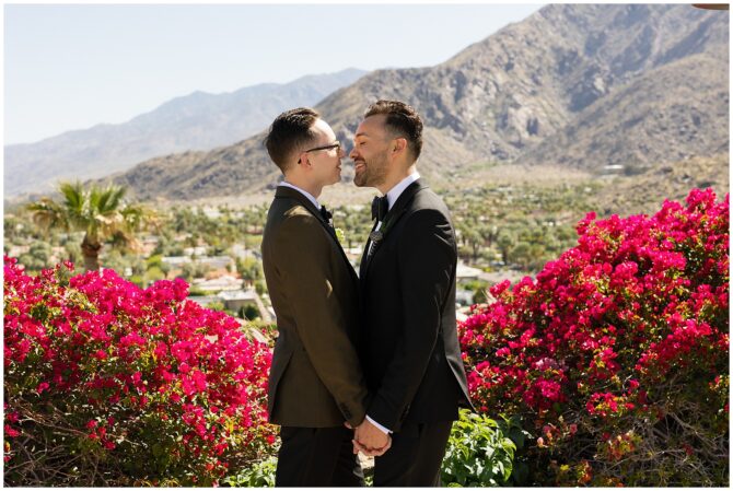 Palm Springs Gay Wedding O'Donnell House