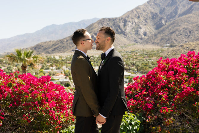 Palm Springs Gay Wedding O'Donnell House
