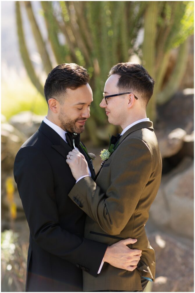 Palm Springs Gay Wedding O'Donnell House