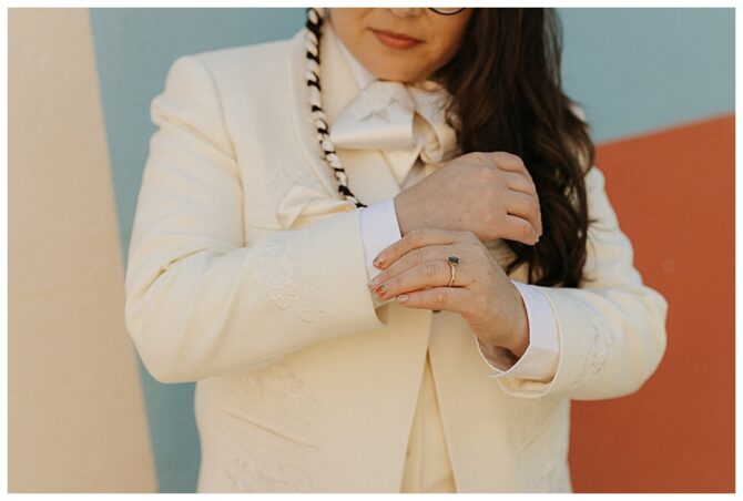 Lesbian Wedding at San Diego Brick Wedding Venue