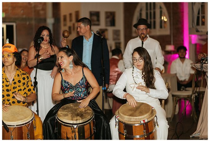 Lesbian San Diego Wedding at Brick Wedding Venue